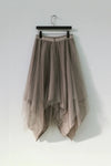 marc le bihan tulle skirt earth color TAUPE 2590
